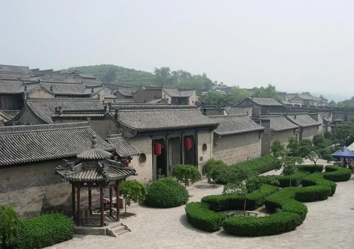 Một góc khuôn viên trong Vương Gia Đại Viện. (Ảnh: Sohu)