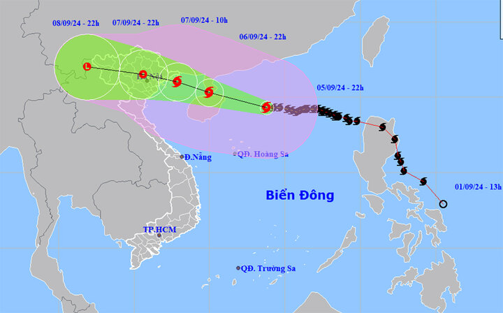 TRỰC TIẾP: Siêu bão Yagi giữ nguyên cấp 16, cách Quảng Ninh 450km - Ảnh 19.