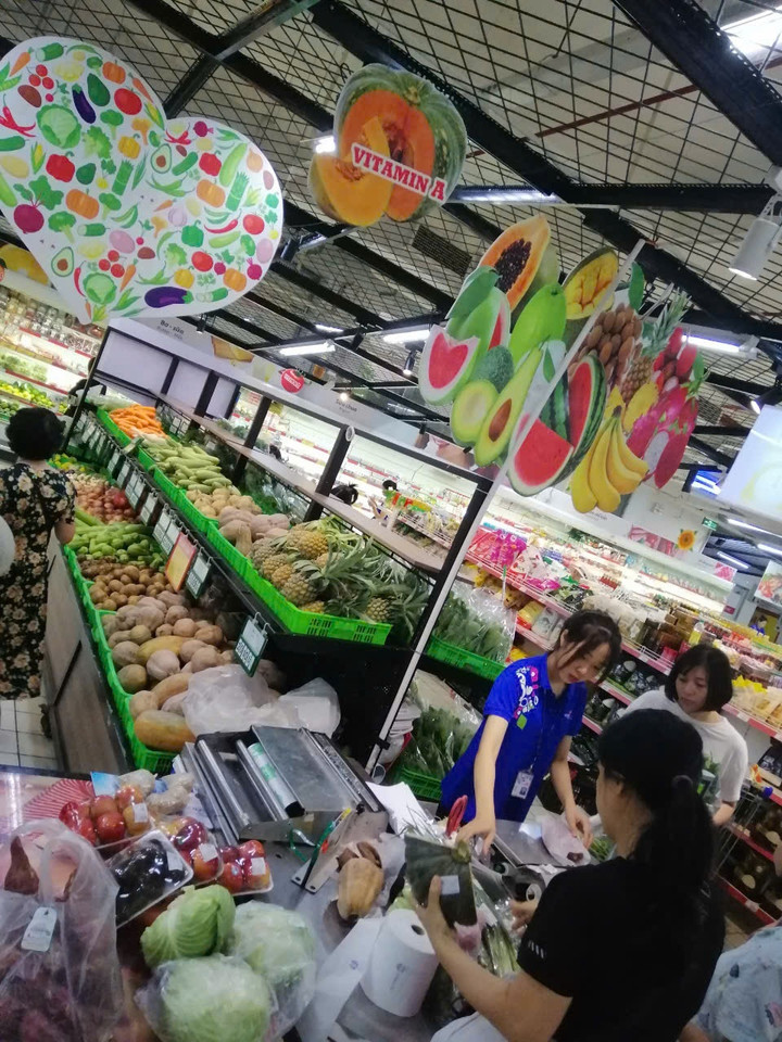 Tình hình mua sắm tại Co.opmart khu vực miền Bắc.