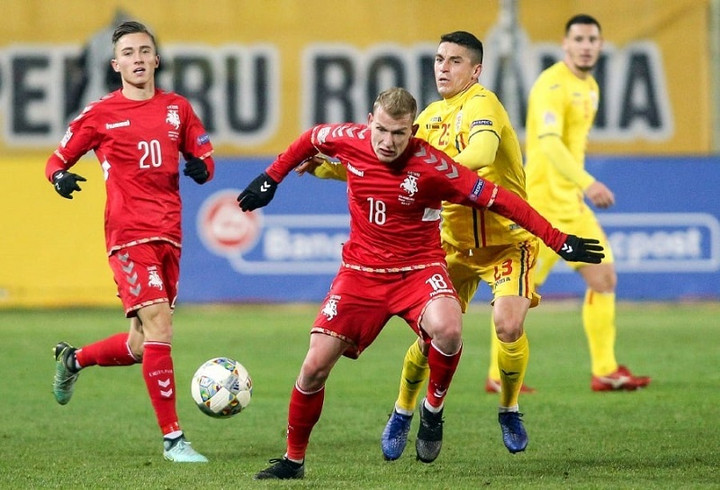 Romania chạm trán Lithuania tại UEFA Nations League.