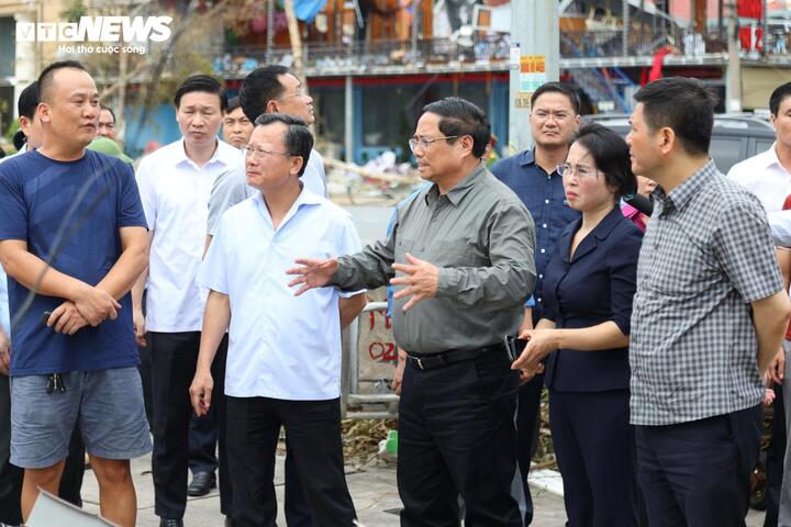 Thủ tướng tới Quảng Ninh, Hải Phòng chỉ đạo khắc phục hậu quả bão Yagi - 2
