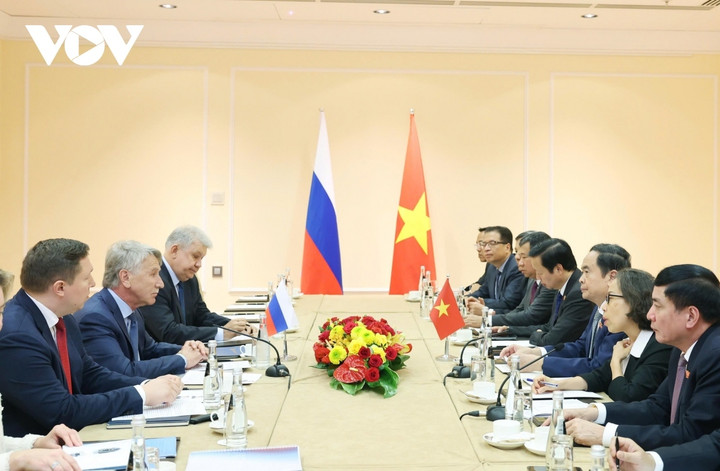 Chủ tịch Quốc hội Trần Thanh Mẫn tiếp Tập đoàn Novatek.