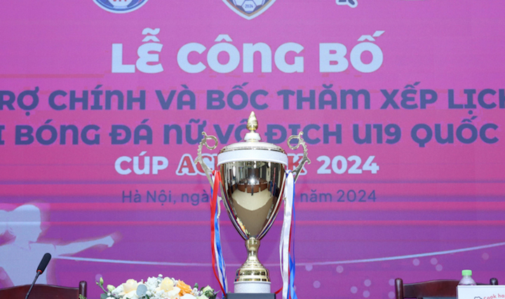 Vĩnh Phúc dự giải U19 nữ Quốc gia 2024.