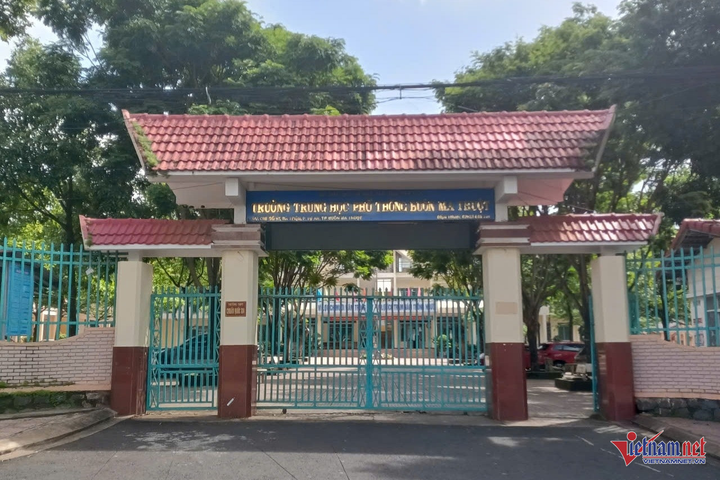 Trường THPT Buôn Ma Thuột. Ảnh: HD