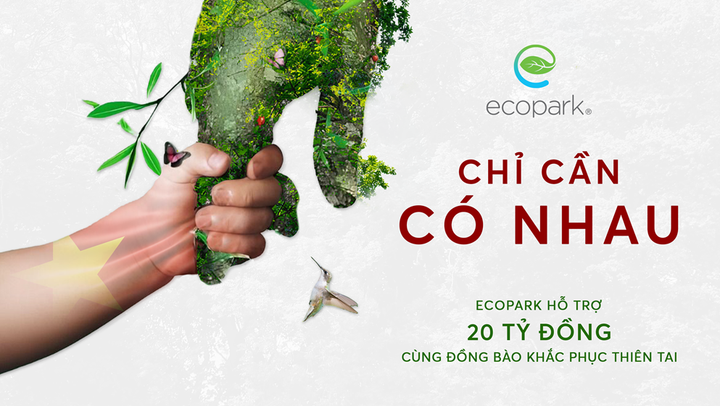 Nhà sáng lập Ecopark ủng hộ 20 tỷ đồng "Chung tay cùng đồng bào vượt qua bão lũ".