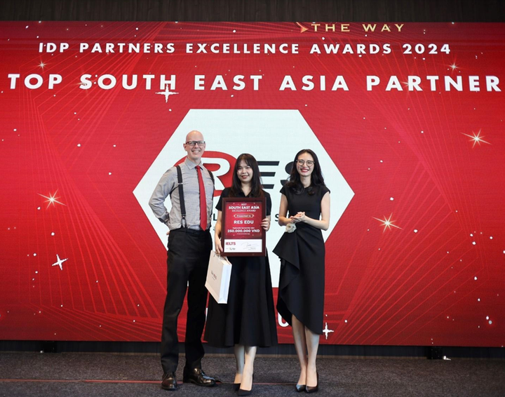 RES được IDP công nhận là đối tác xuất sắc 13 năm liên tiếp.