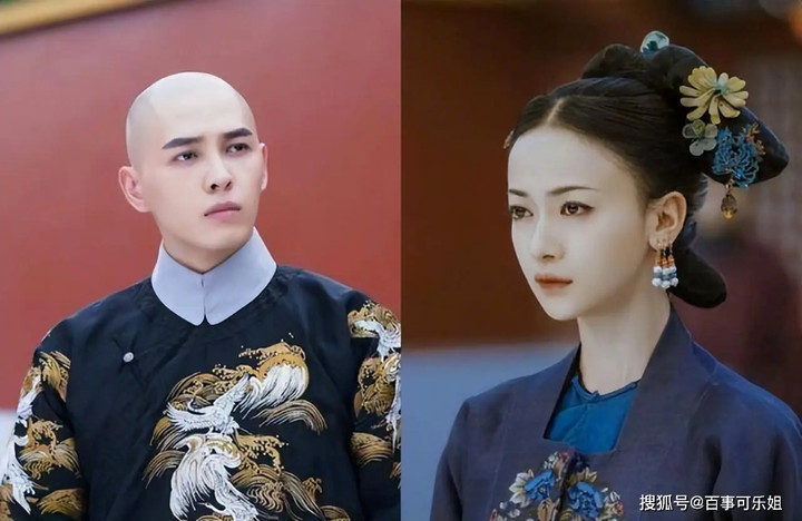 Ngụy Anh Lạc và Hoằng Trú trong Diên hi công lược.