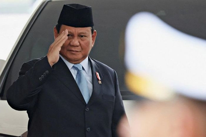 Tổng thống đắc cử Indonesia Prabowo Subianto. (Ảnh: Reuters)