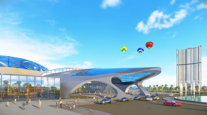 Trung tâm Hội chợ Triển lãm Quốc gia là mảnh ghép quan trọng thu hút giới tinh hoa toàn cầu đổ về Vinhomes Global Gate.