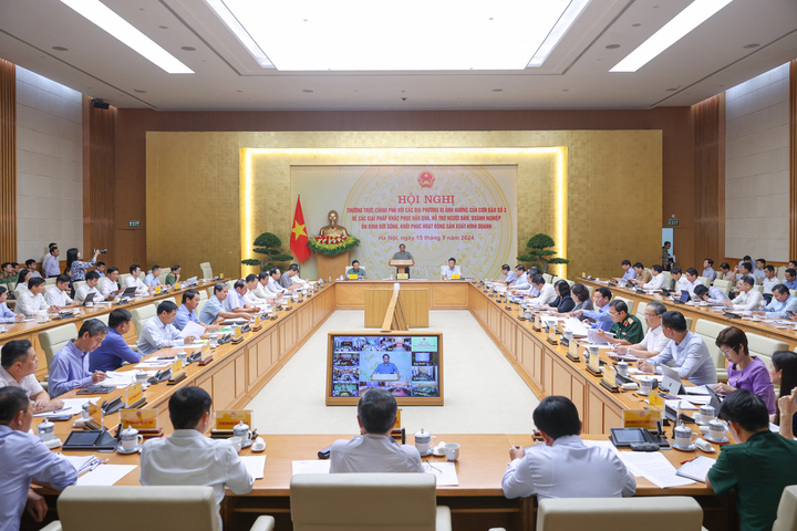 Toàn cảnh hội nghị. (Ảnh: VGP)