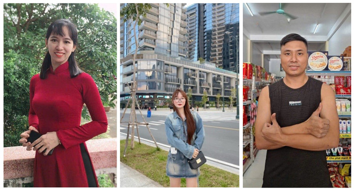 Chị Tăng Thị Như Ý, Trần Lê Bảo Trâm và anh Nguyễn Đức Tiến là những khách hàng may mắn tiếp theo trúng giải 9 triệu đồng nhờ uống Trà Dr Thanh trong hè vừa qua. (Hình: NVCC)