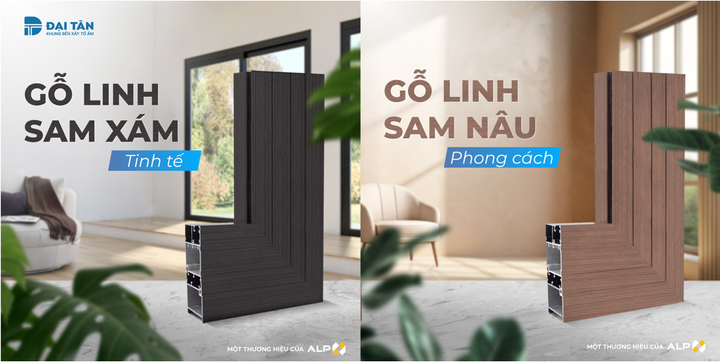 Hai màu vân gỗ Linh Sam hứa hẹn sẽ trở thành xu hướng mới trong thiết kế kiến trúc thời gian tới.