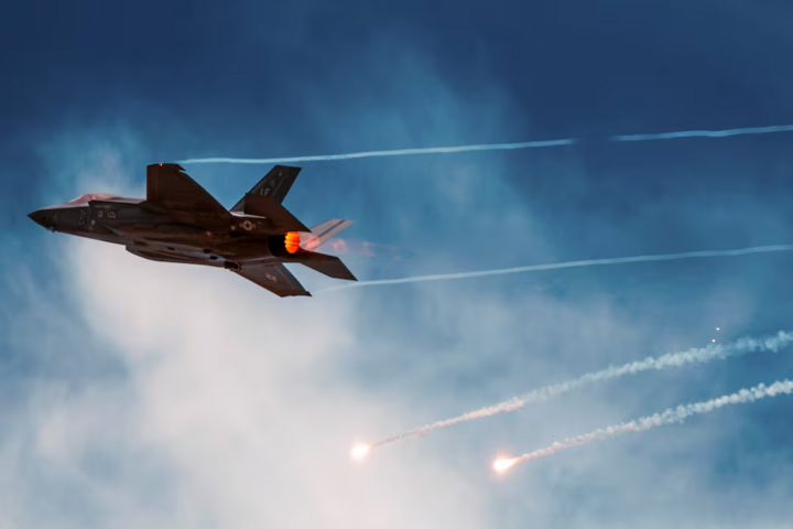 Hình ảnh tiêm kích F-35A Lightning II.