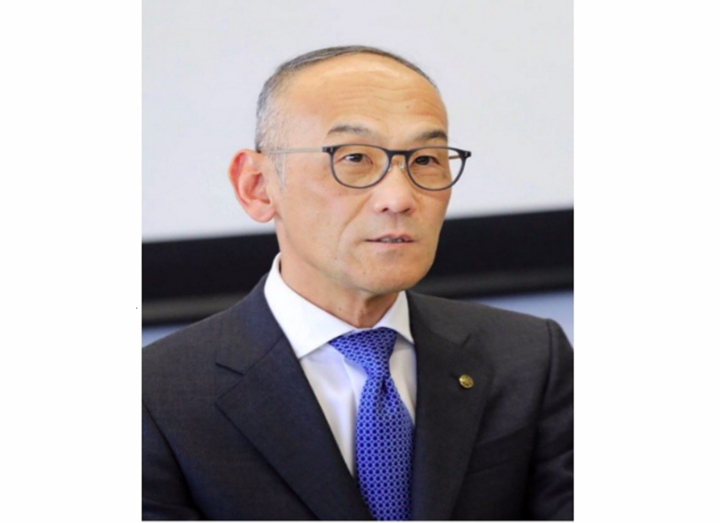 Ông Yoshihiro Hidaka - Chủ tịch hãng xe Yamaha. (Ảnh: Japan Times)