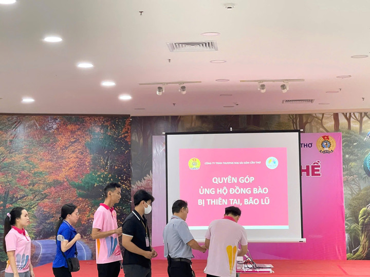 CBNV Saigon Co.op chung tay ủng hộ đồng bào miền Bắc bị ảnh hưởng do bão lũ - 3