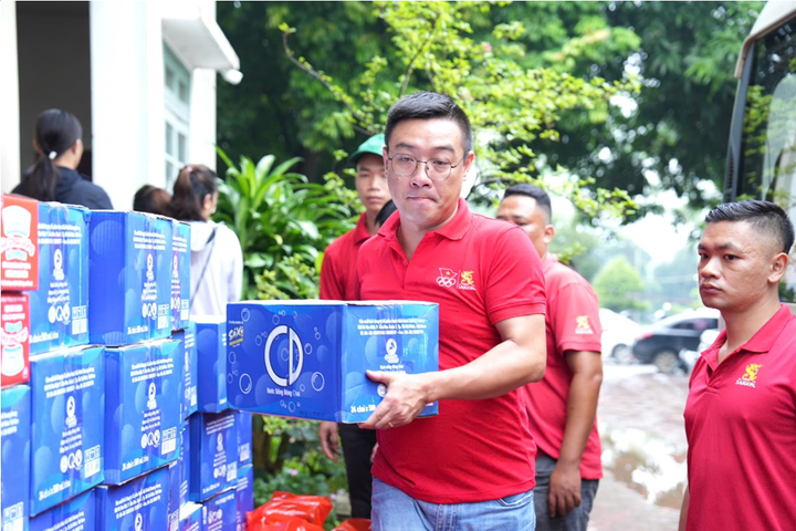 Sabeco cùng Trung ương Đoàn hỗ trợ miền Bắc khắc phục thiệt hại bão Yagi - 3