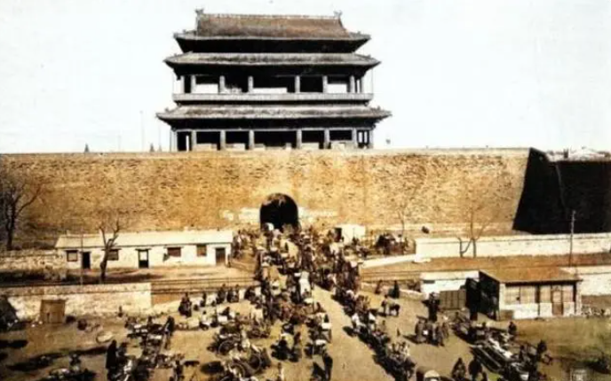 Sùng Văn Môn vào thời nhà Thanh. (Ảnh: Baidu)