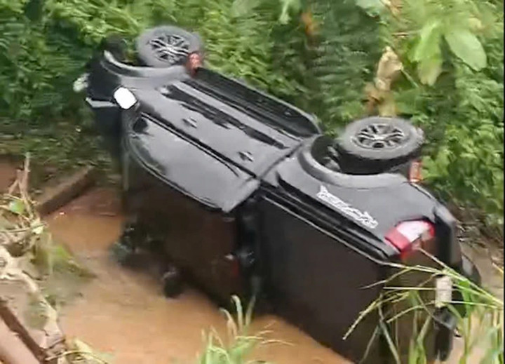 Hiện trường vụ tai nạn khiến 1 người chết.