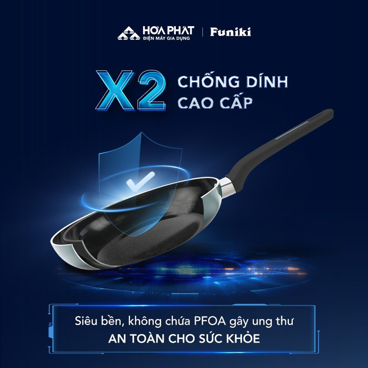 Hoà Phát ra mắt bộ sưu tập chảo chống dính Funiki: Chuẩn bền, chuẩn chống dính - 2