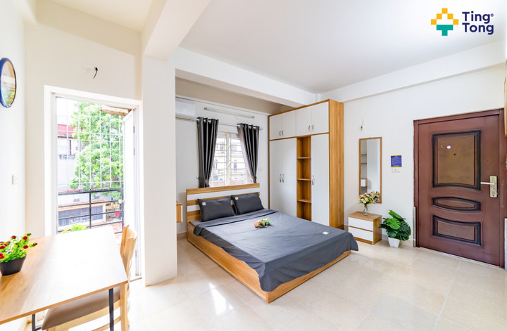 Phòng được chuẩn bị chu đáo trước khi bàn giao cho khách hàng.