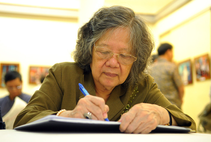 Bà Đặng Bích Hà, phu nhân Đại tướng Võ Nguyên Giáp, lúc sinh thời. (Ảnh: Trần Hồng)