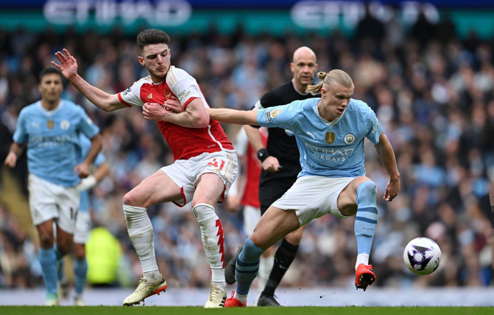 Man City không thắng được Arsenal ở mùa giải trước. (Ảnh: Getty Images)