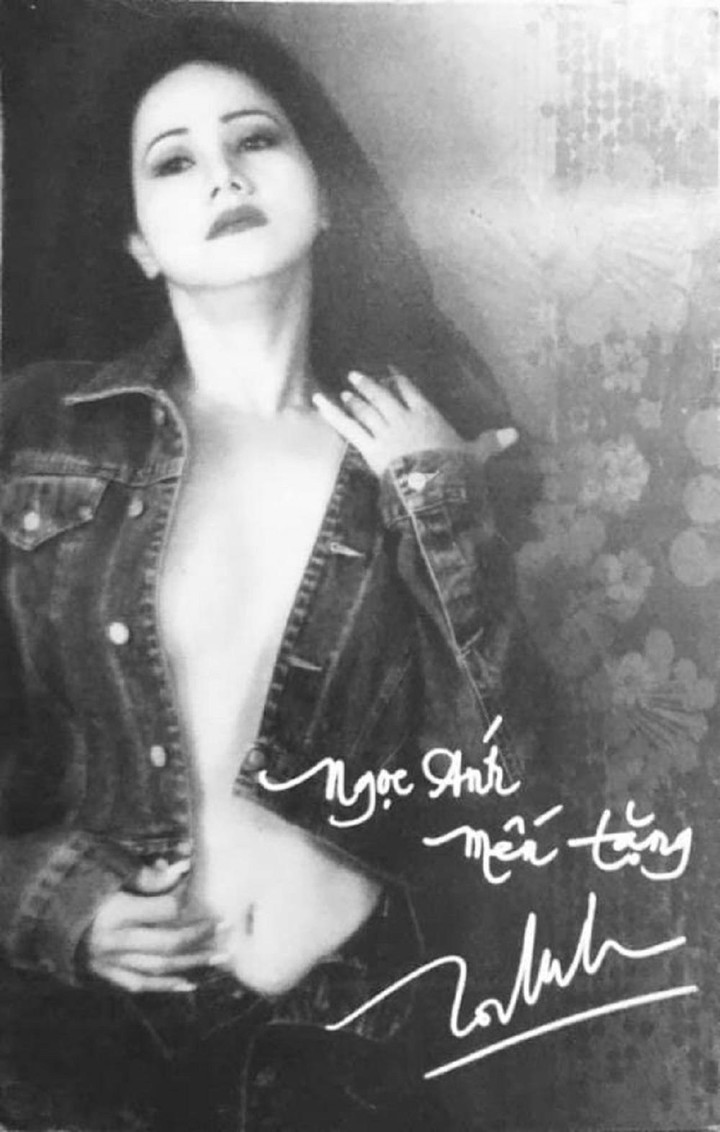 "Nữ hoàng nhạc rock" Ngọc Ánh khi còn trẻ.