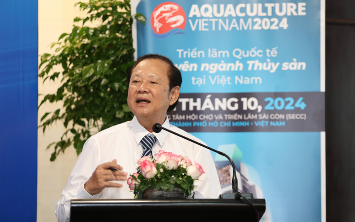 Ông Nguyễn Việt Thắng, Chủ tịch Hội Thủy sản Việt Nam - Vinafis. (Ảnh: Đại Việt)