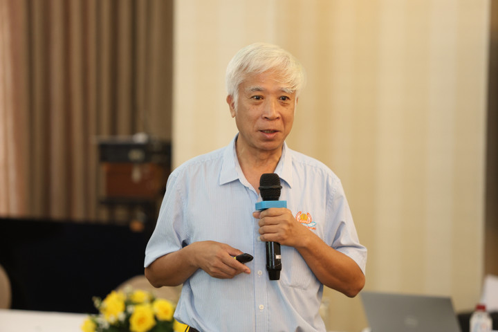 TS. Lê Thanh Lựu, Giám đốc Trung tâm hợp tác quốc tế nuôi trồng và khai thác thủy sản bền vững - Icafis. (Ảnh: Đại Việt)