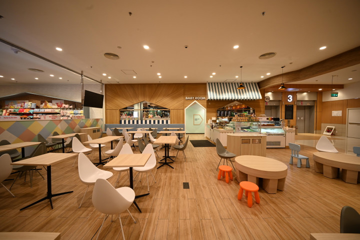 Khu dành cho trẻ em rộng rãi thoải mái tại AEON Huế.