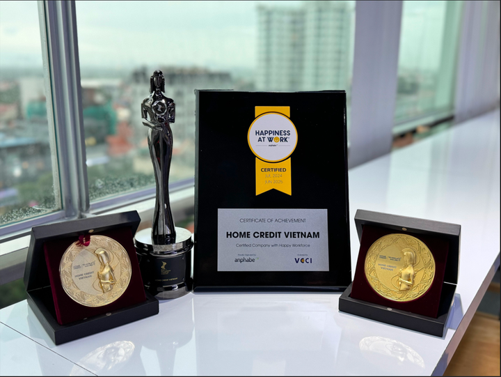 Chứng nhận về nơi làm việc hạnh phúc là động lực phát triển tiếp theo của Home Credit.