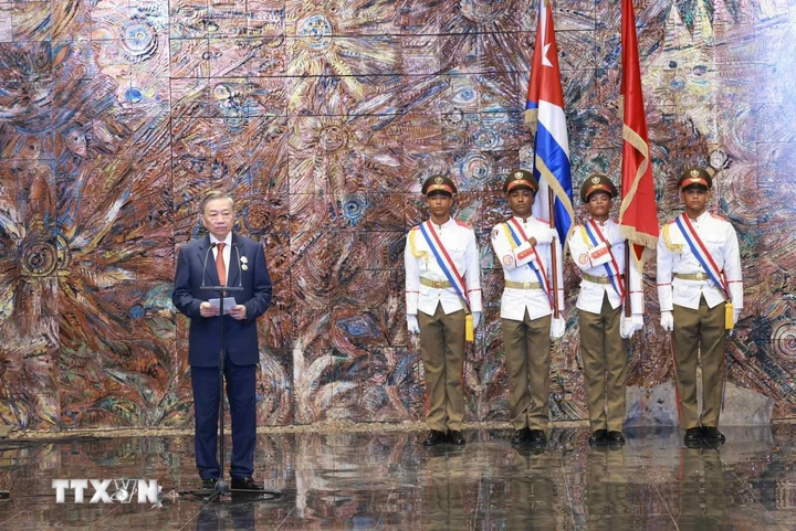 Tổng Bí thư, Chủ tịch nước Tô Lâm nhận Huân chương Jose Marti - 6