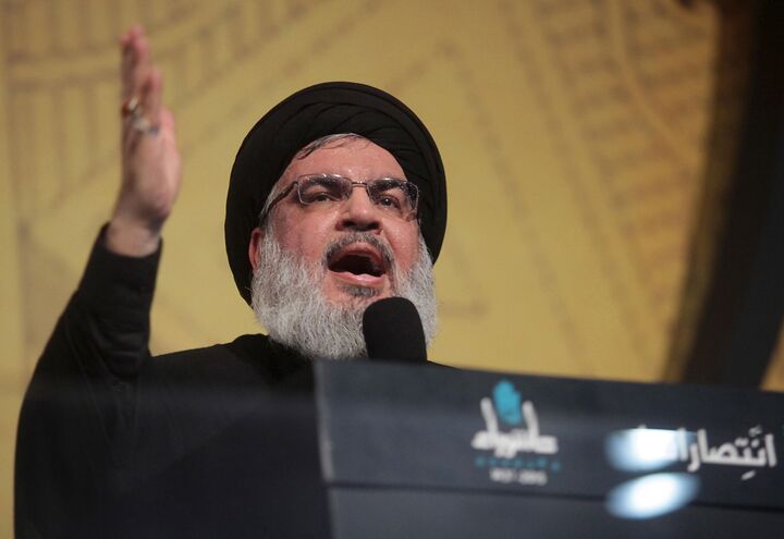 Thủ lĩnh Hezbollah Hassan Nasrallah. (Ảnh: CNN)