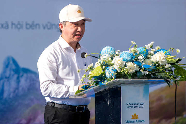 Ông Đặng Minh Thông Ủy viên Ban Thường vụ Tỉnh ủy, Phó Chủ tịch Uỷ ban nhân dân tỉnh Bà Rịa - Vũng Tàu phát biểu tại sự kiện.