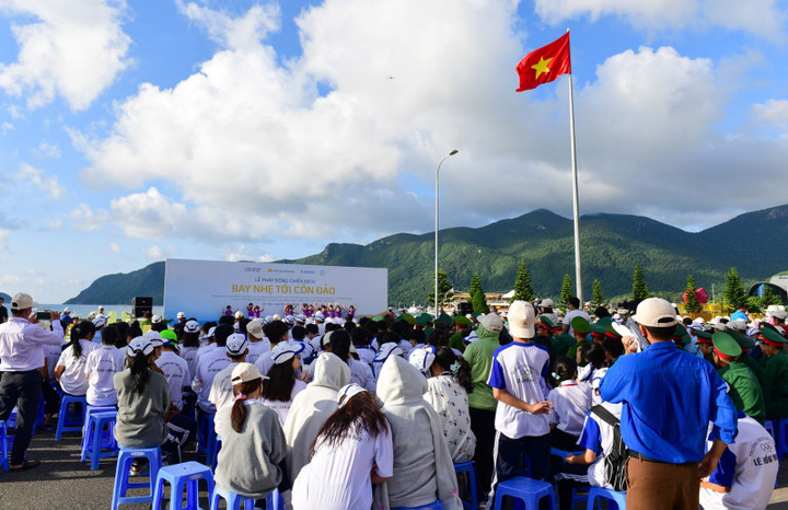 Sự kiện thu hút sự tham gia, hưởng ứng của đông đảo người dân Côn Đảo.