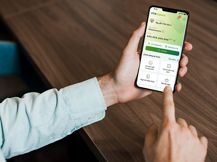 VCB Digibank thêm giao diện An vui: Chữ to, số rõ, phù hợp khách hàng lớn tuổi - 1