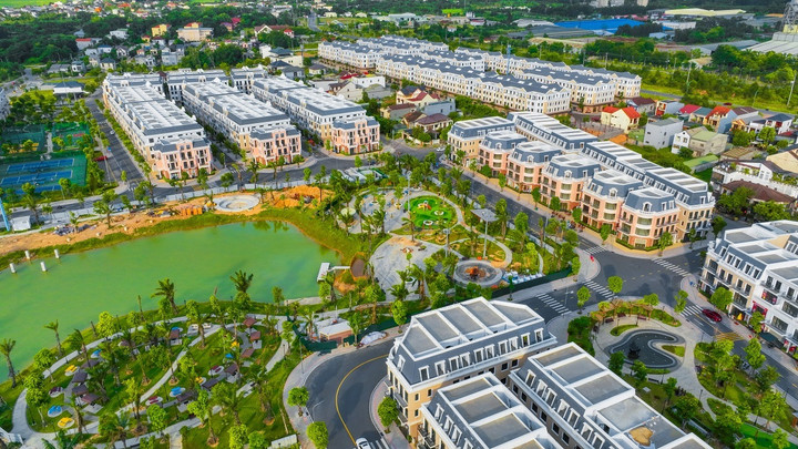 Cả 3 phân khu tại Vincom Shophouse Royal Park đều đã hoàn thiện, sẵn sàng bàn giao.