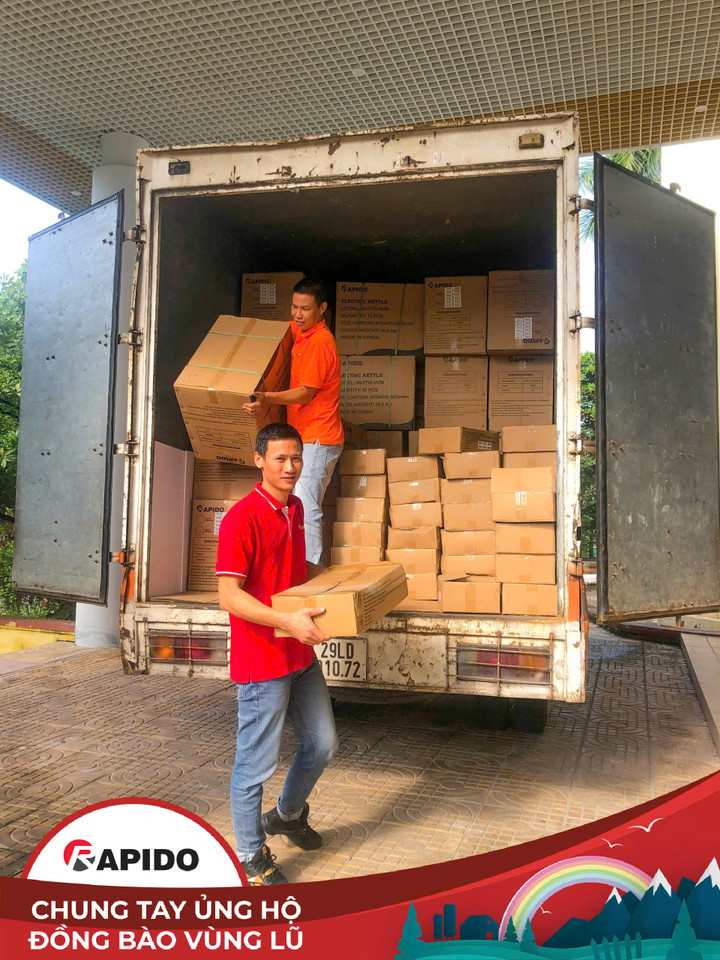 Rapido, Ferroli đồng hành cùng VOV hỗ trợ người dân tái thiết cuộc sống sau bão - 5