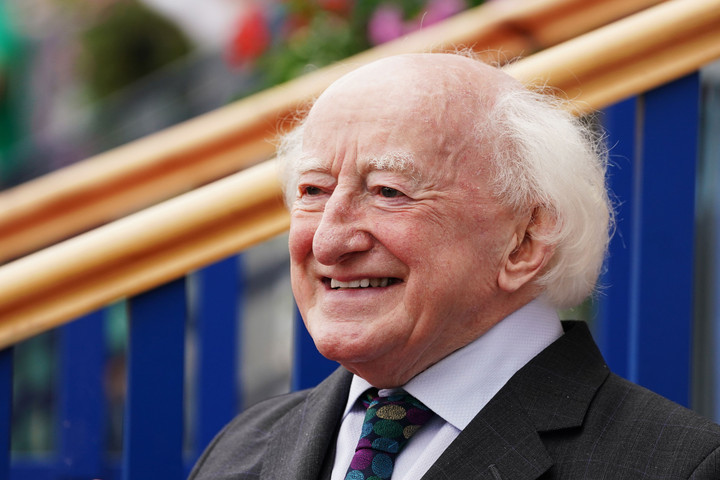 Tổng thống Ireland Michael D. Higgins. (Ảnh: Independent)