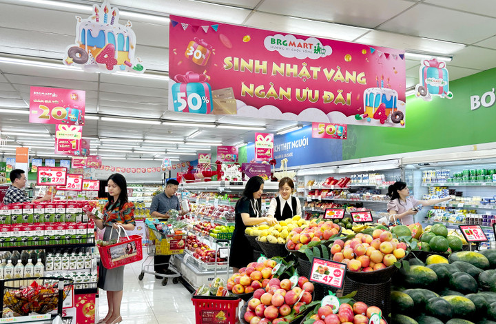 BRGMart tưng bừng khuyến mại mừng 'Sinh nhật vàng, ngàn ưu đãi' - 1