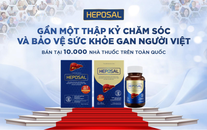 Heposal - hỗ trợ kiểm soát viêm gan B với sức mạnh Ưng Bất Bạc - 2