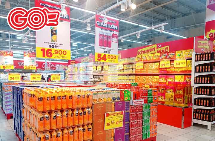 Siêu thị GO! & Big C Việt Nam ra mắt Chương trình “Thương hiệu lớn giảm lớn” với các thương hiệu như Coca – Cola, Vinamilk,… (Ảnh: GO! & Big C Việt Nam)