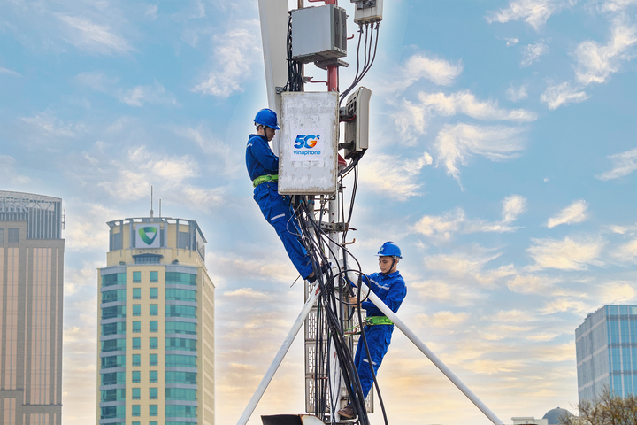 5G đã được triển khai tại nhiều địa điểm ở trung tâm TP Hà Nội và TP.HCM. (Ảnh: Minh Sơn)