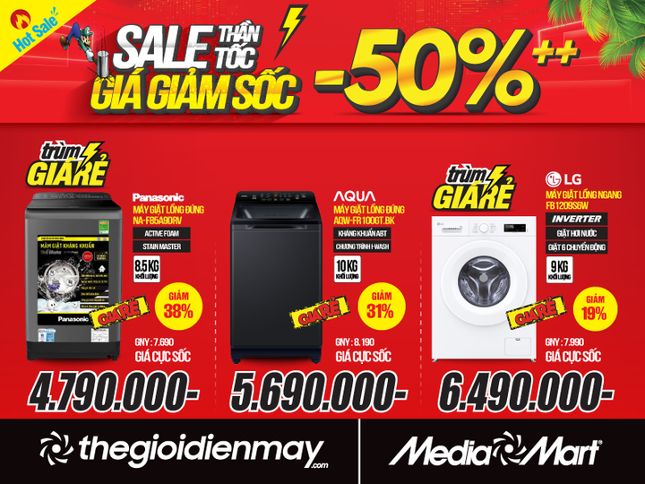 Siêu thị điện máy Media Mart 'Sale thần tốc - giảm giá sốc' đến 50% - 3