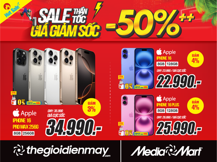 Siêu thị điện máy Media Mart 'Sale thần tốc - giảm giá sốc' đến 50% - 7