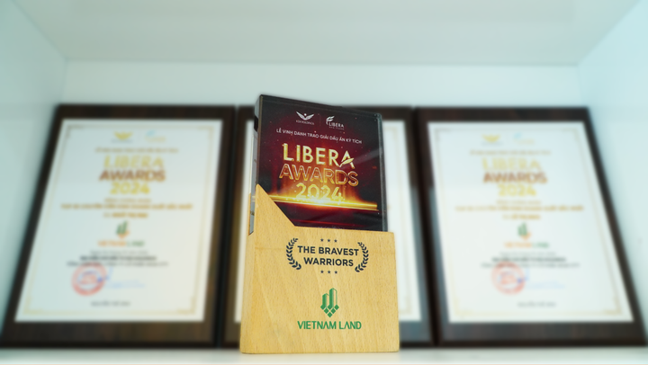 Vietnam Land vinh dự nhận giải thưởng danh giá Bravest Warriors tại Libera Awards 2024.