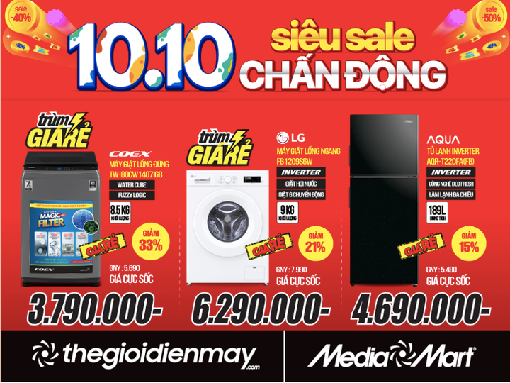 10/10 bùng nổ - MediaMart siêu sale chấn động đến 50% - 3