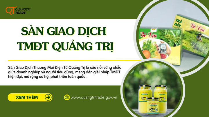 Sàn giao dịch thương mại điện tử Quảng Trị - kết nối giá trị, vươn tầm quốc gia  - 2