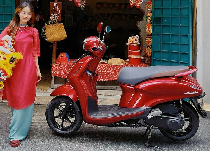 Yamaha Grande phiên bản tiêu chuẩn hoàn toàn mới. (Ảnh: Yamaha)