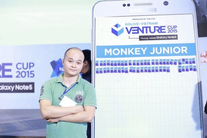 CEO Monkey Junior Đào Xuân Hoàng. (Ảnh: Báo Đầu tư)